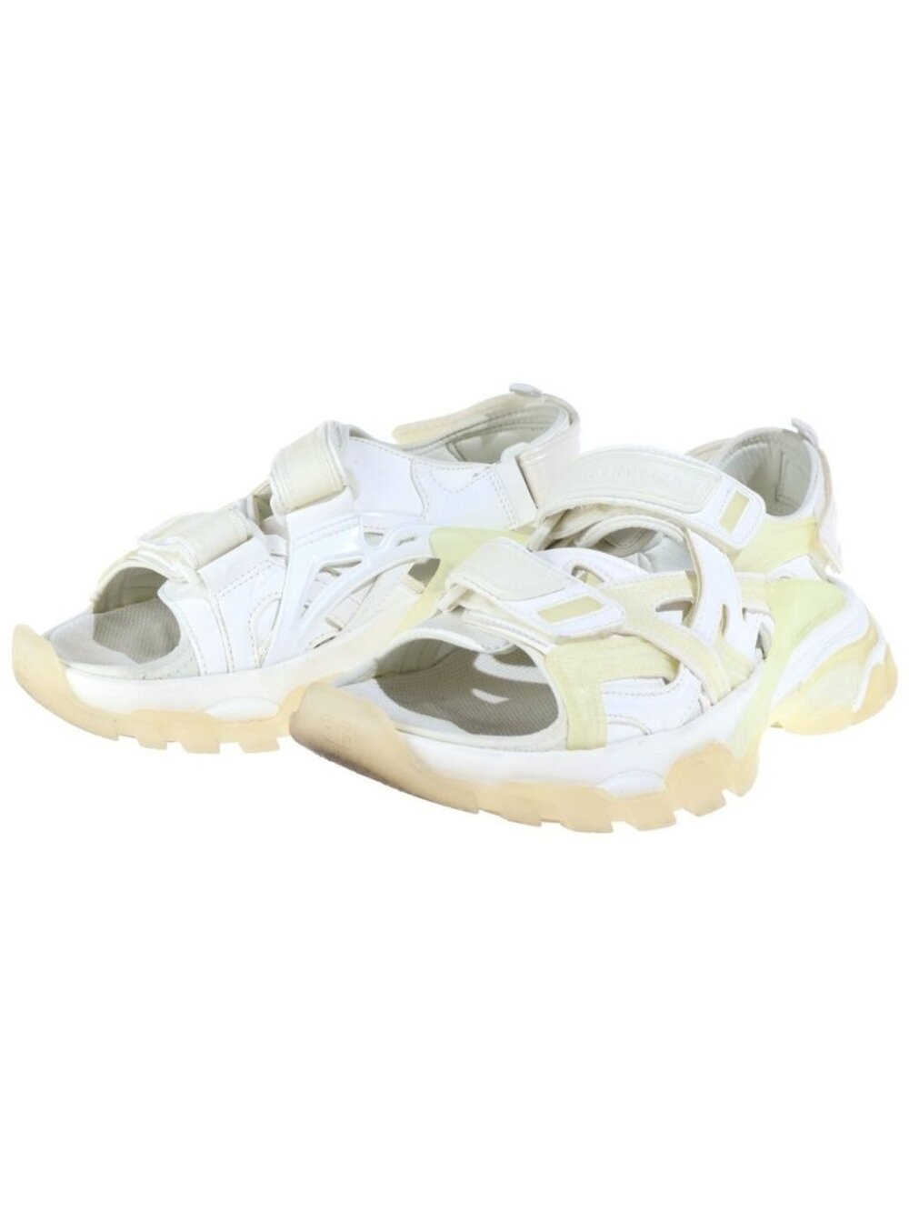 Balenciaga Track Sandal White